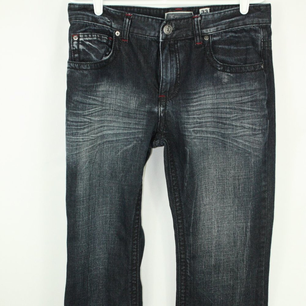 INC International Concepts Copenhagen Mens 33x30 Modern Boot Jeans 100% Cotton